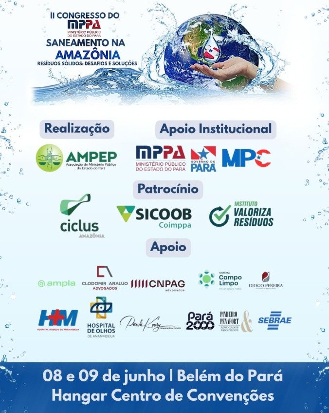 No momento, você está visualizando II Congresso Ambiental do MPPA será realizado no Hangar